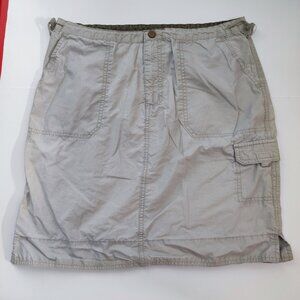 Columbia outdoor / street wear midi skirt cream colour women's size M